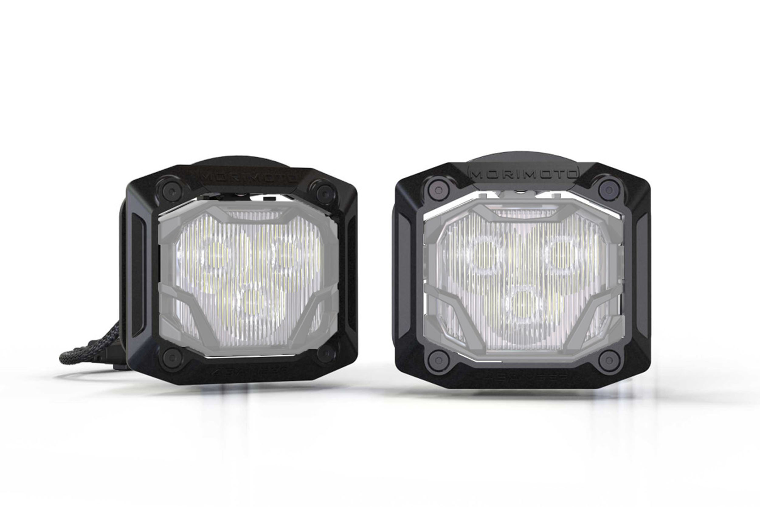 Morimoto 4Banger LED Pods: Flush Mount